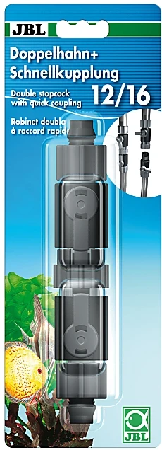 JBL Double Stopcock With Quick Coupling