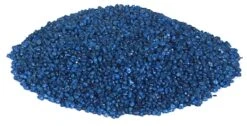 Color Quartz Aquarium Gravel -Sea Blue- 3-5 Mm