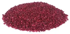 Color Quartz Aquarium Gravel -red- 2-3 Mm
