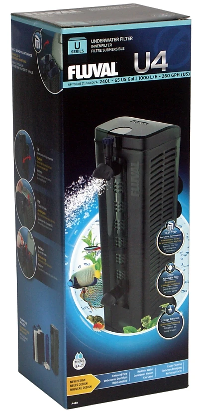 Fluval Aquarium Internal Filter U4 3 Fluval Aquarium Internal Filter U4