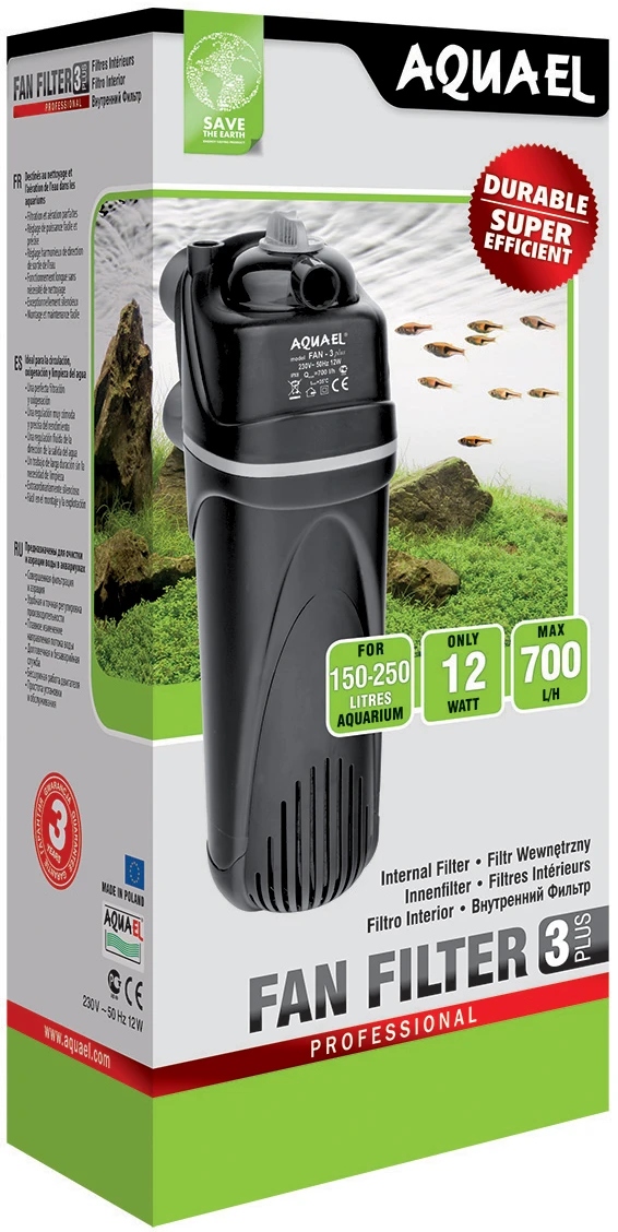 AQUAEL FAN 3 Plus -Internal Filter- 3 AQUAEL FAN 3 Plus -Internal Filter-
